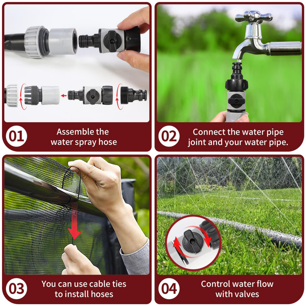 Vinsani 8M Garden Sprinkler