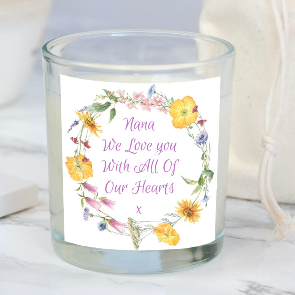 Nana We Love You Candle Gift Set