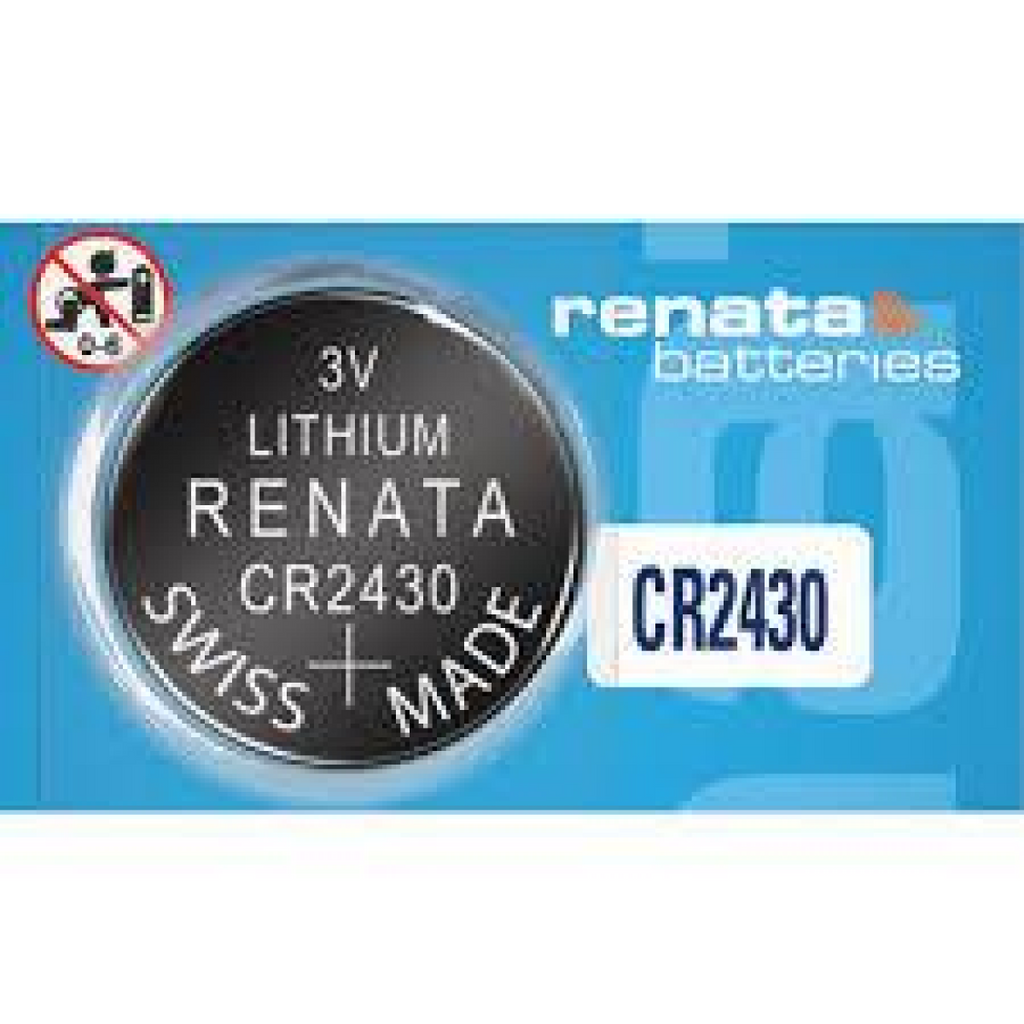 Renata CR2430 Lithium Watch Batteries (10 Pack)