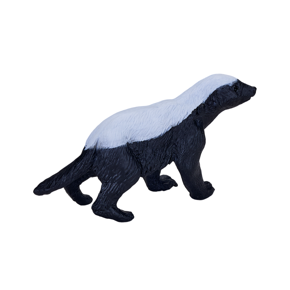 Honey Badger Male Toy  Realistic Wildlife Figurine