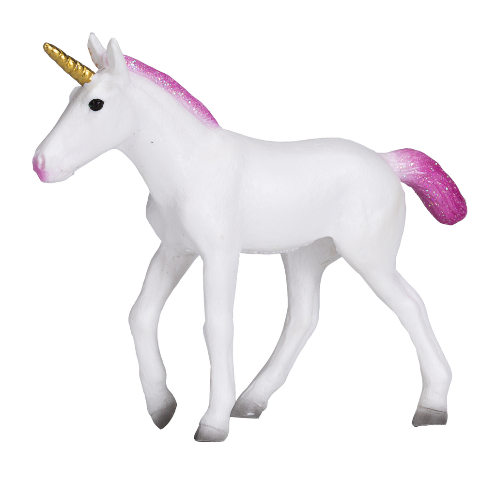 Unicorn Baby Toy  Fantasy Mythical Horse Figure