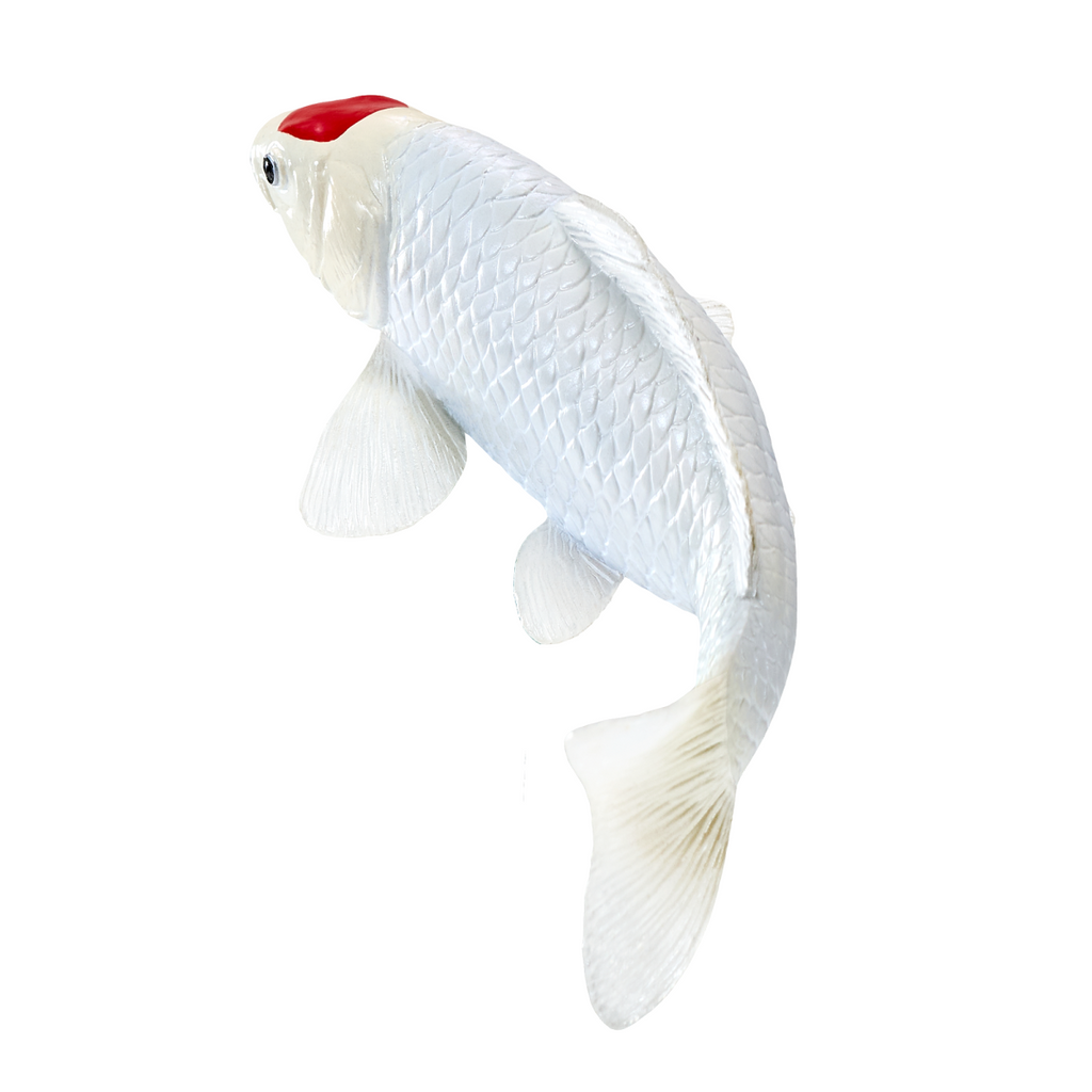 Koi Carp Tancho Toy  Realistic Fish Figurine
