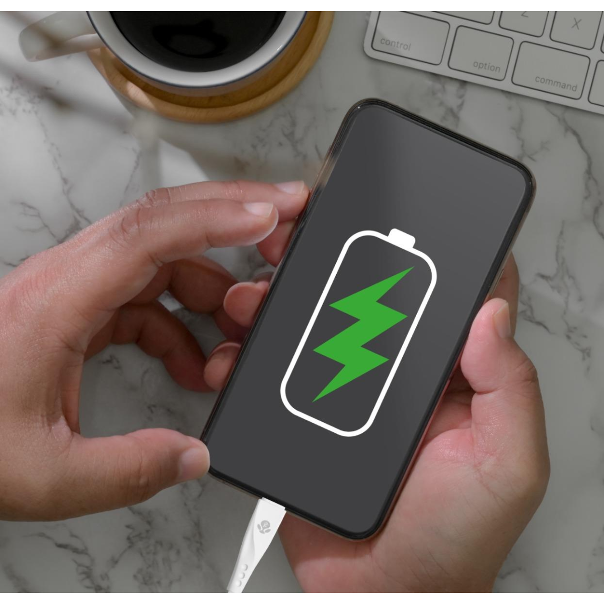 WYEFLOW Luxe Silicone USB to USB-C Charging & Data Cable 2m