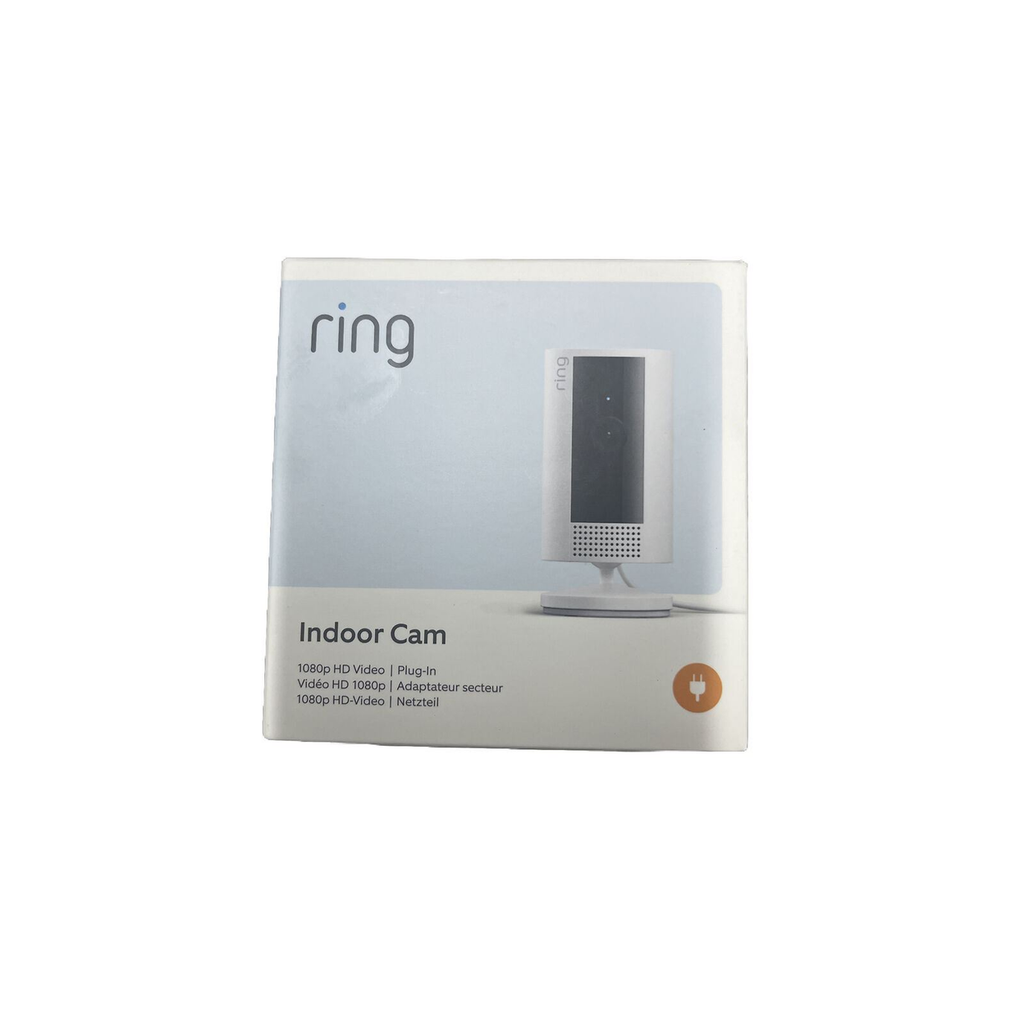 Ring Indoor Camera 2nd Gen Security Cam 1080p HD Video White