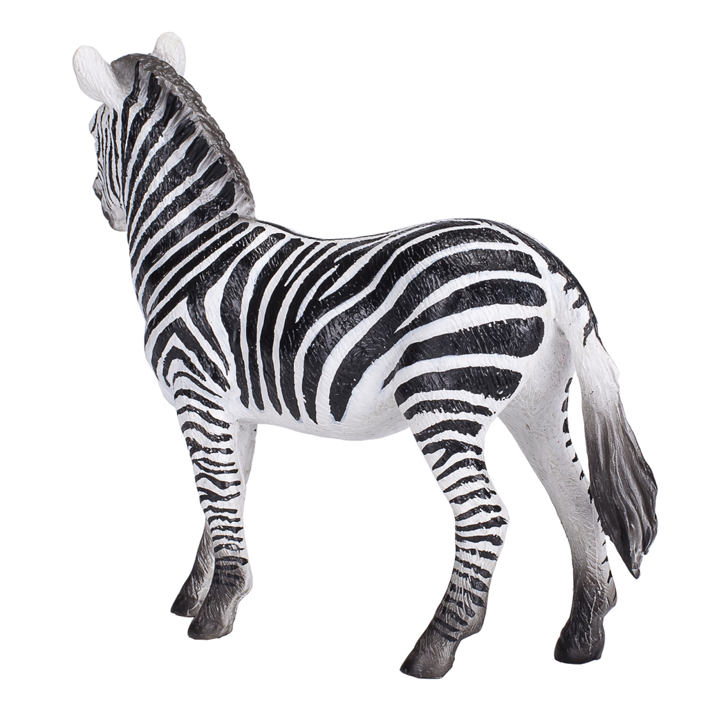 Zebra Mare Toy  Realistic African Wildlife Figurine