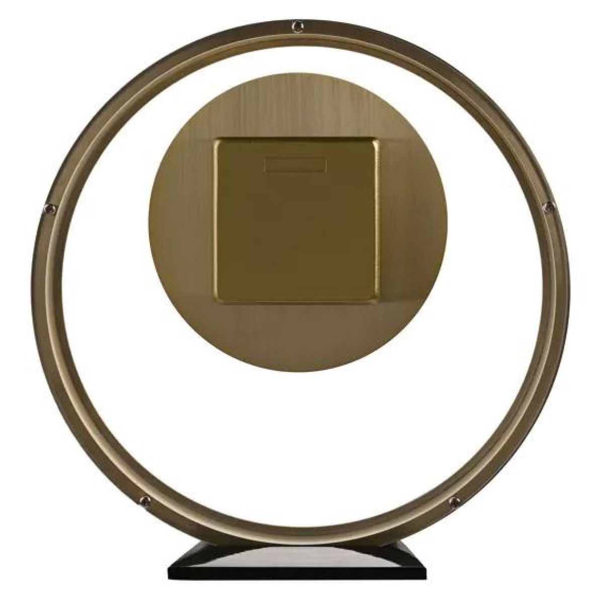 Widdop Round Gold Mantel Clock W2937G