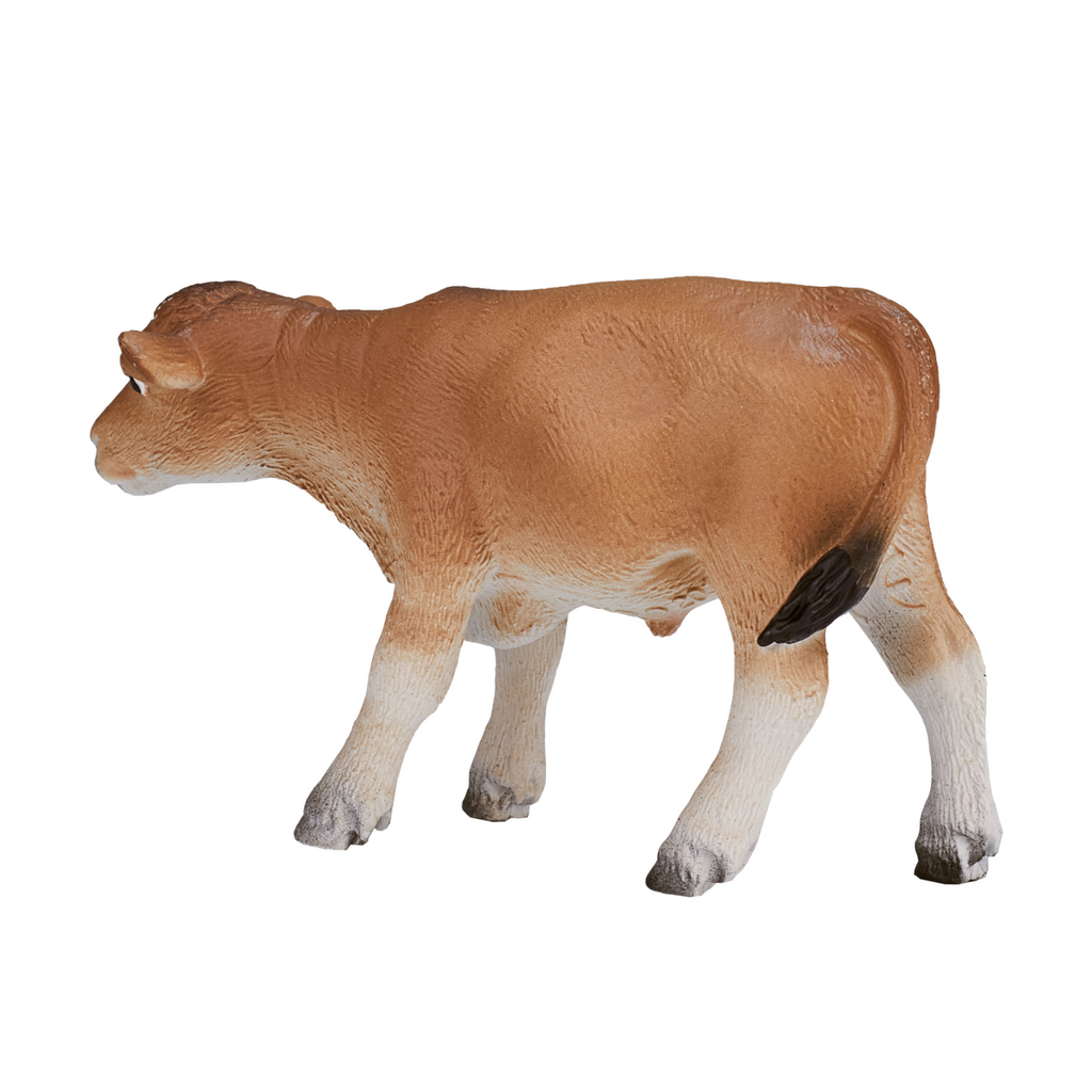 Jersey Calf Standing Toy  Realistic Farm Animal Model