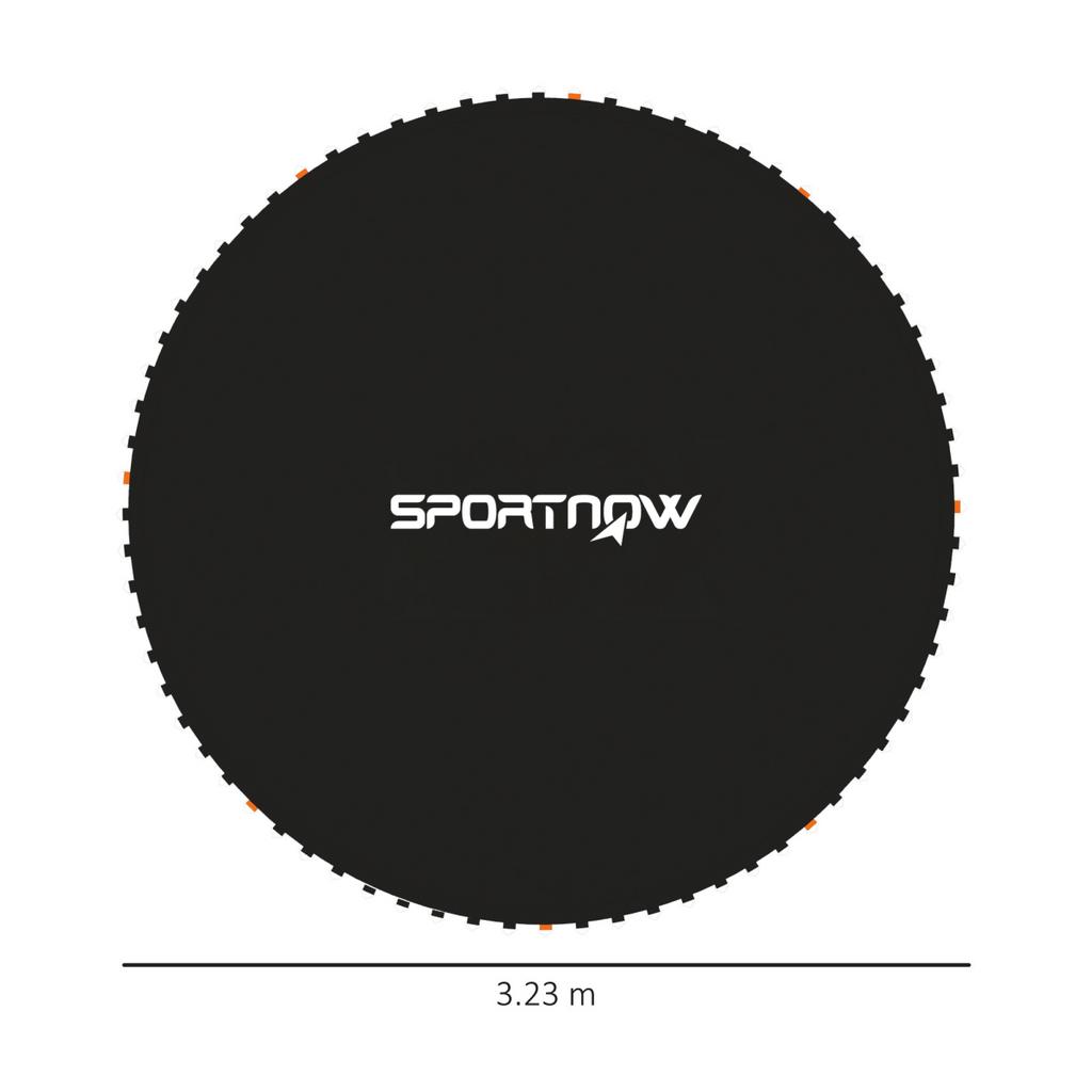 SPORTNOW Trampoline Mat with 72 V-Hooks, for 12ft Trampoline