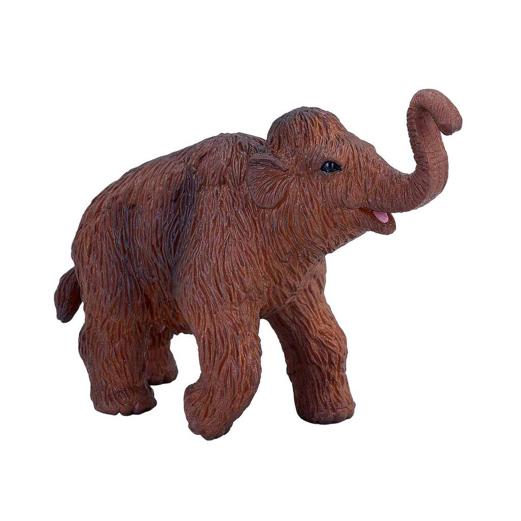 Woolly Mammoth Calf Toy  Realistic Prehistoric Animal Model