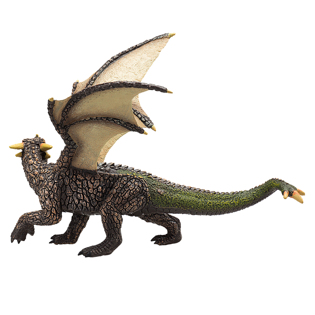 Earth Dragon Toy  Realistic Fantasy Creature Figure