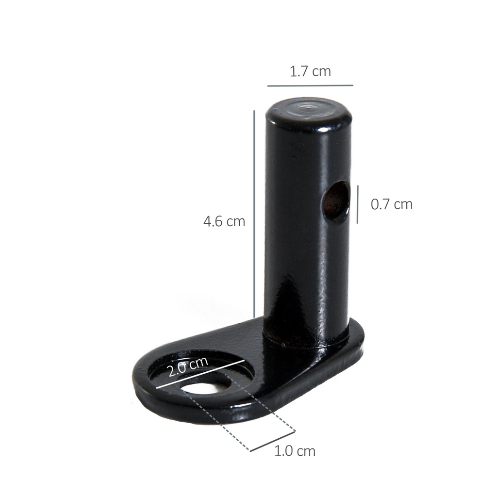 HOMCOM Coupling Accessory Pet Bike Bicycle Trailer Connector Attachment