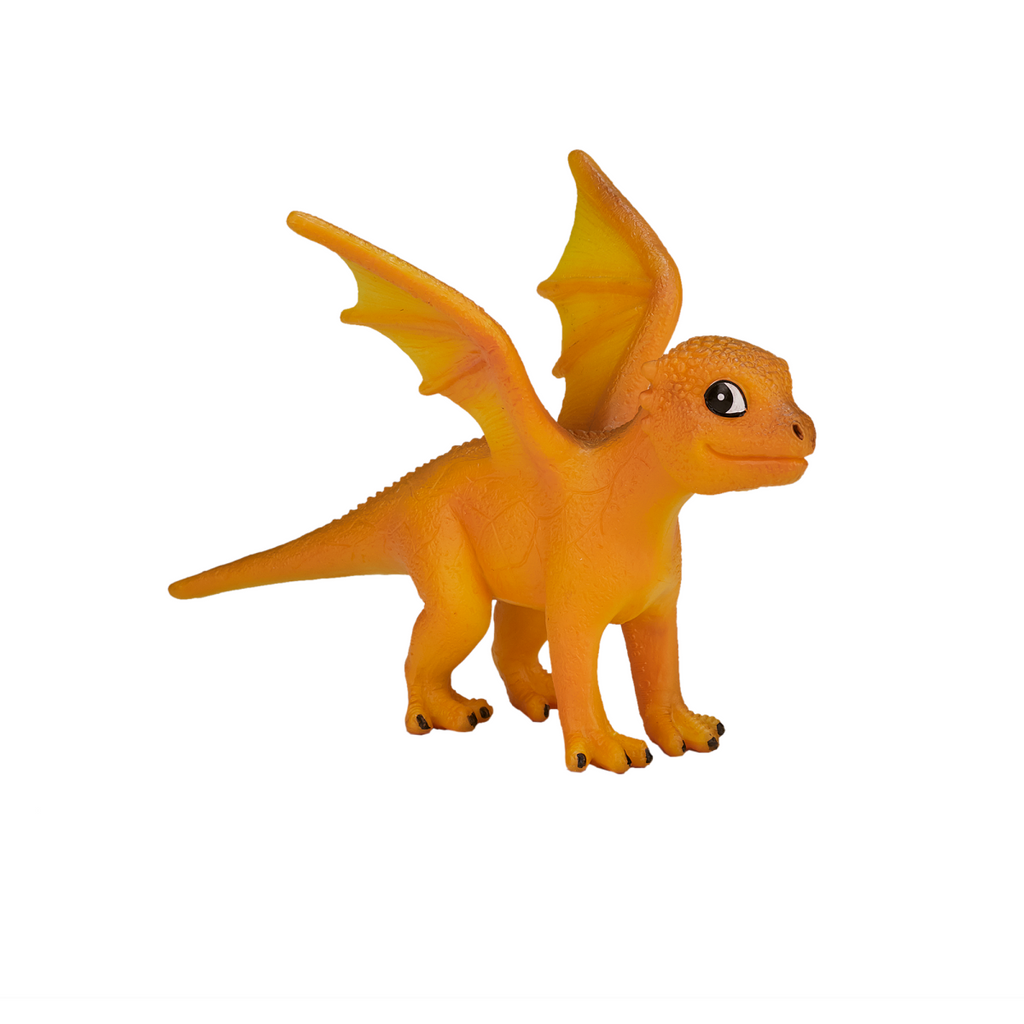 Fire Dragon Baby Toy  Fantasy Mythical Creature Figure