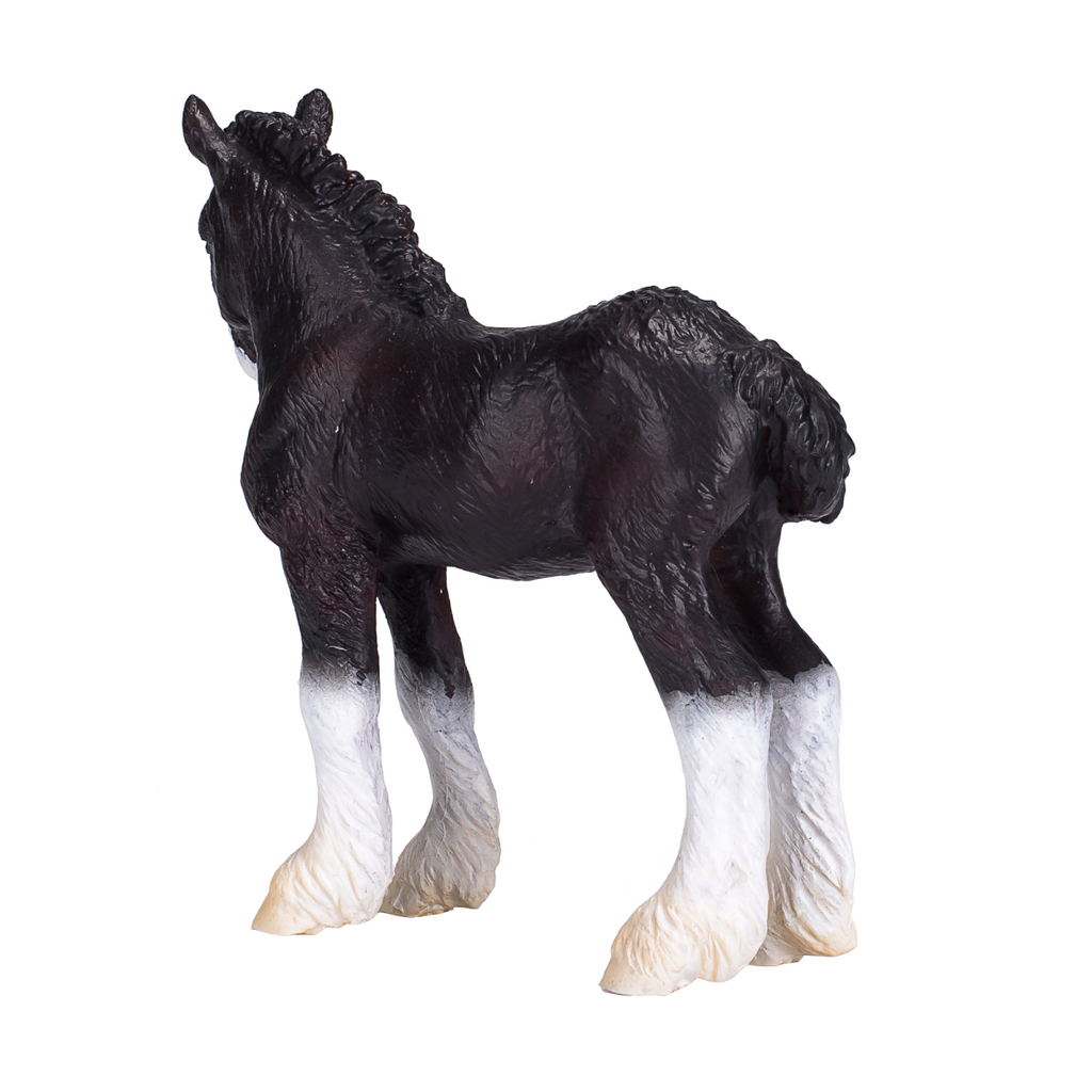 Shire Foal Toy  Realistic Equestrian Figurine
