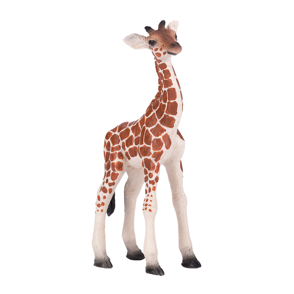 Giraffe Calf Toy  Realistic African Wildlife Figure