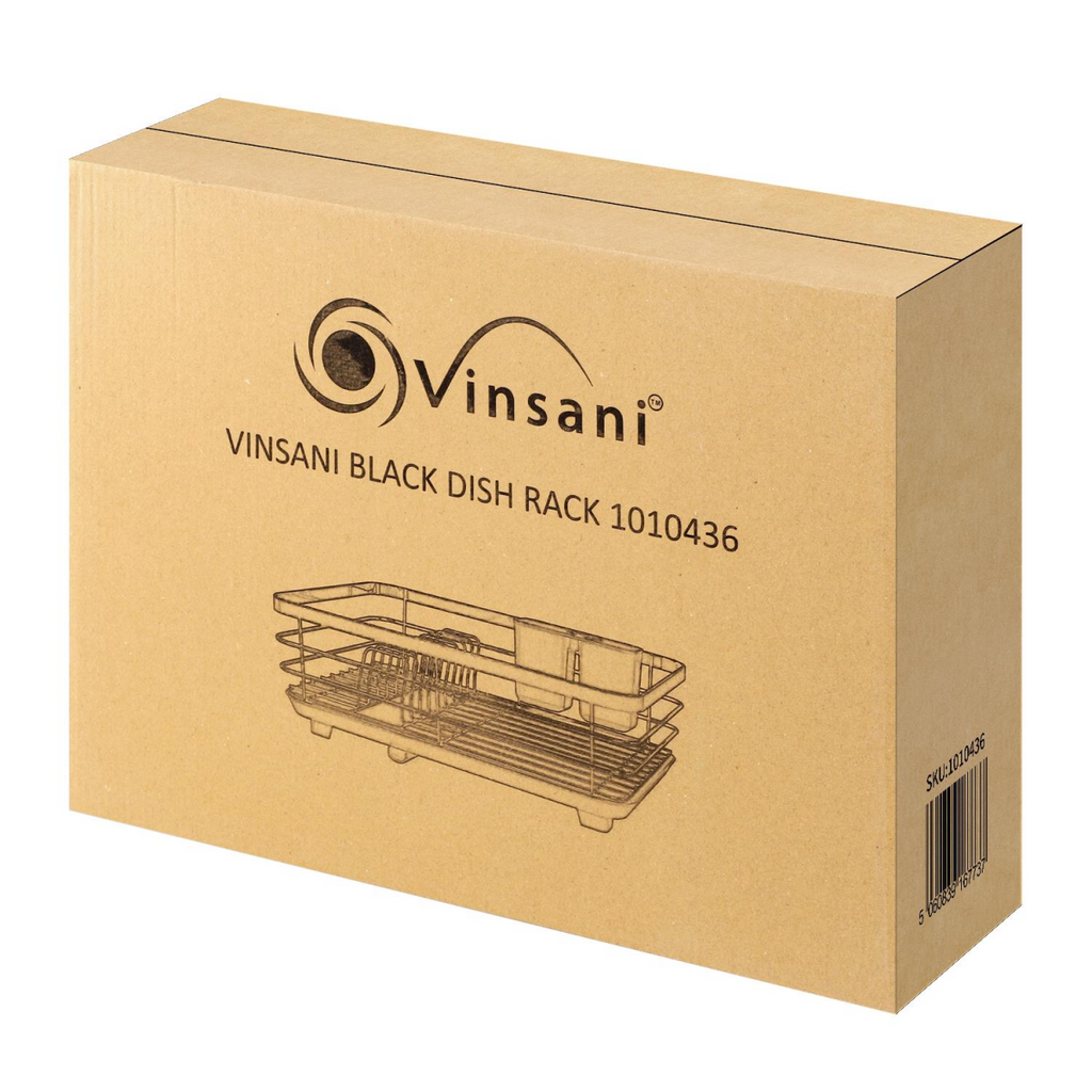 Vinsani Black Dish Rack