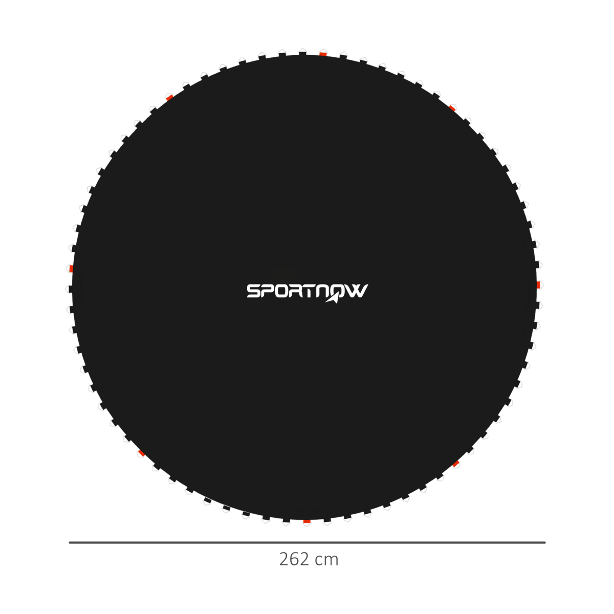SPORTNOW Trampoline Mat with 54 V-Hooks, for 10ft Trampoline