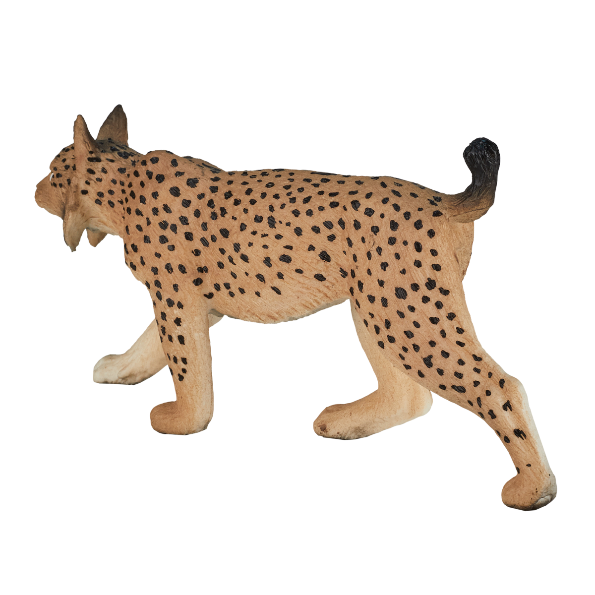 Iberian Lynx Toy  Realistic Wildlife Animal Figurine