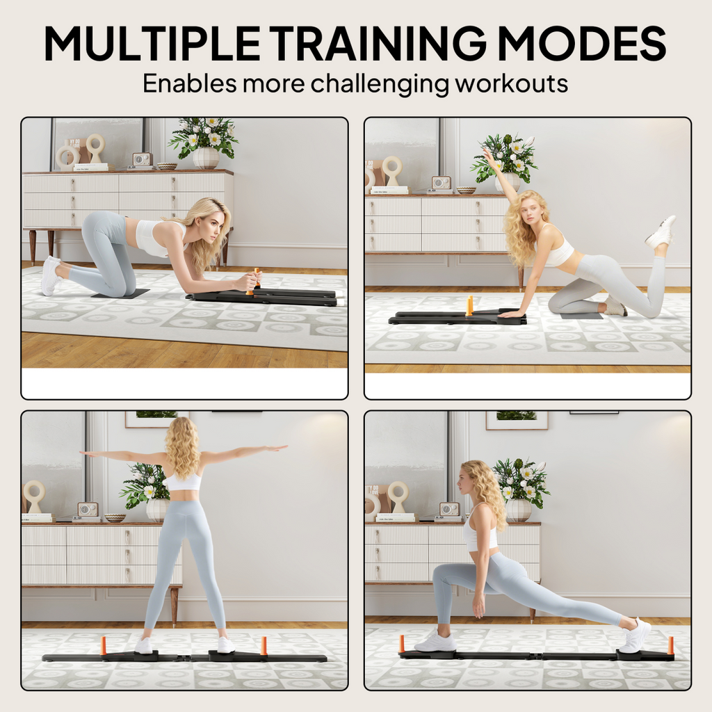 SPORTNOW Push Up Board Set of 2, Portable Press Up Board for Home Gym