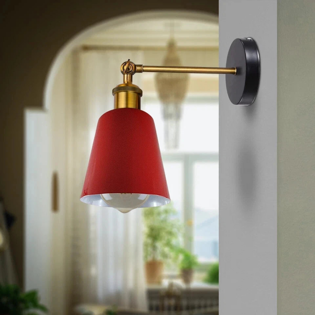 Industrial Metal Wall Mounted Wall lamp Fitting E27 Wall Lighting Fixture ~6212