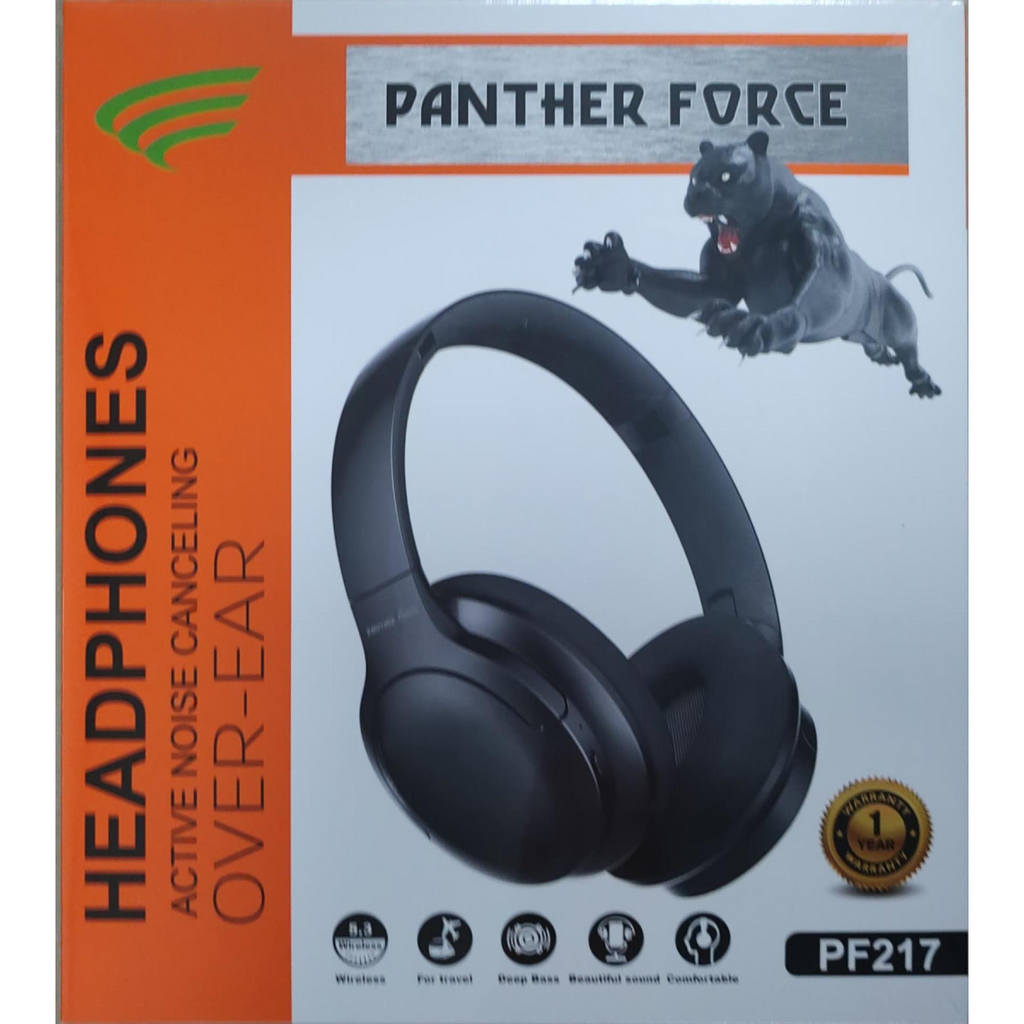 Panther Force Wireless Bluetooth Active Noise Canceling Headphone PF217