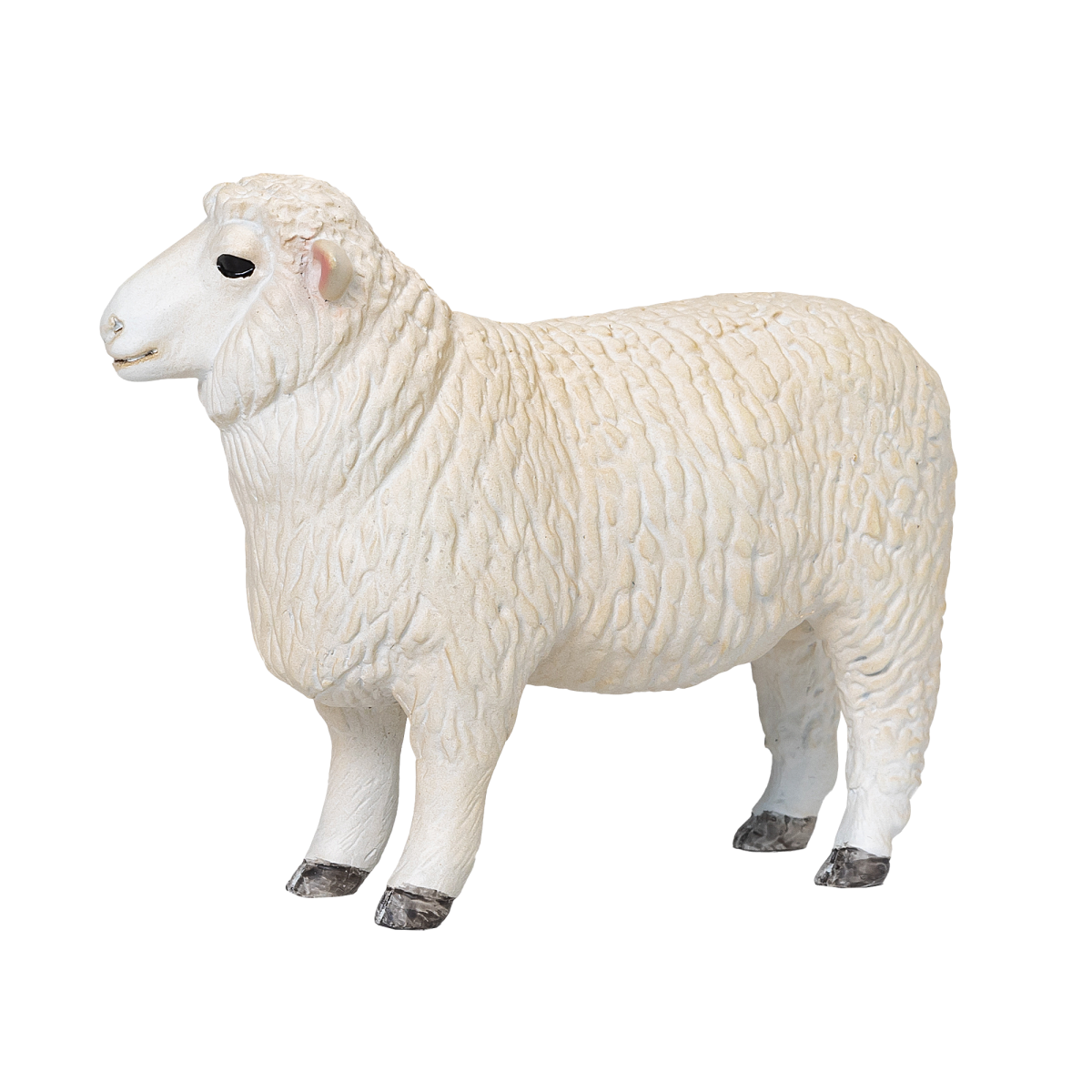 Romney Sheep Ram Toy  Realistic Farm Animal Figurine