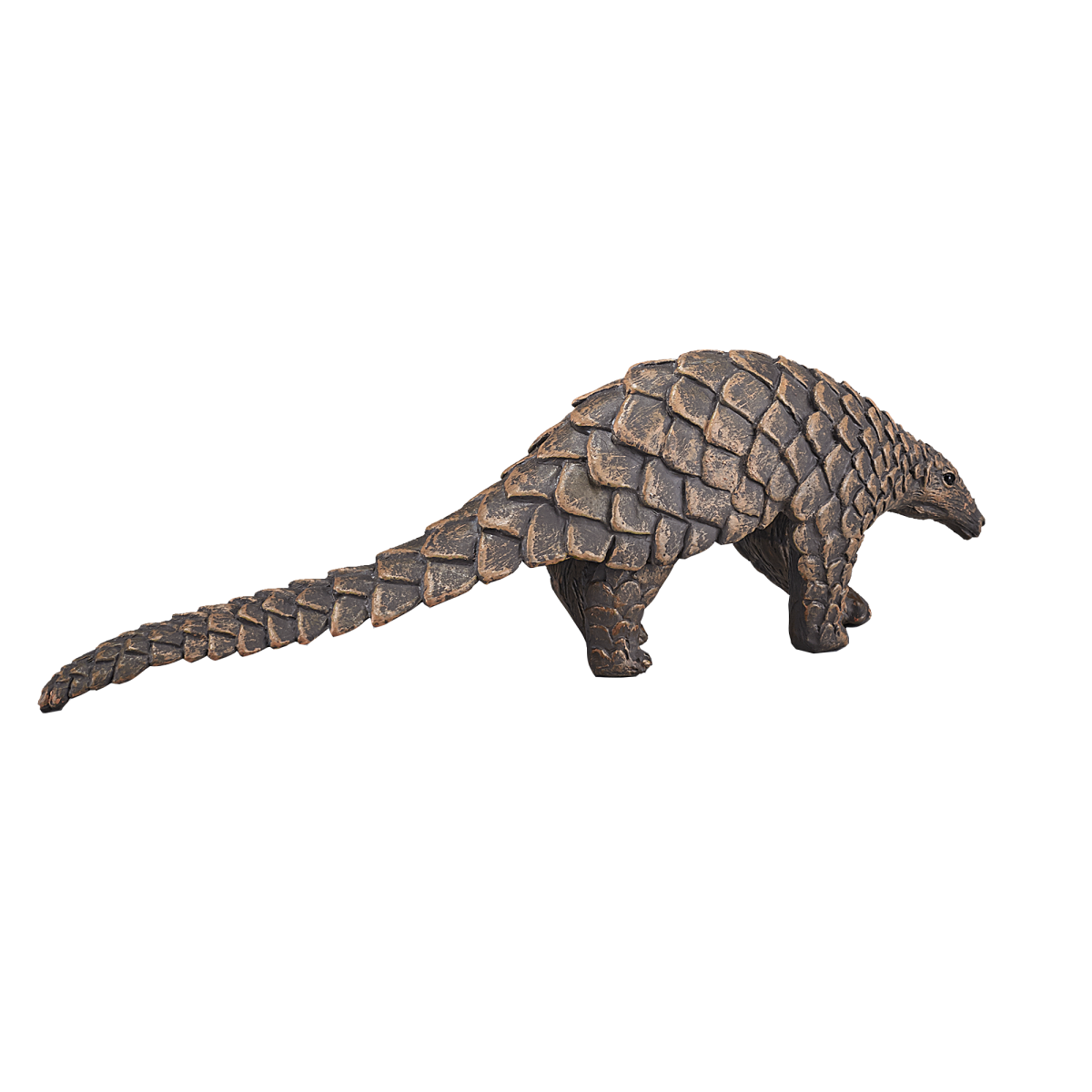 Indian Pangolin Toy  Realistic Wildlife Figure