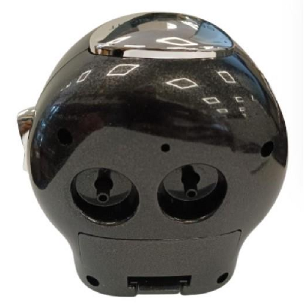 Acctim Eden Non Ticking Sweep Crescendo Alarm Clock in Black - 16523