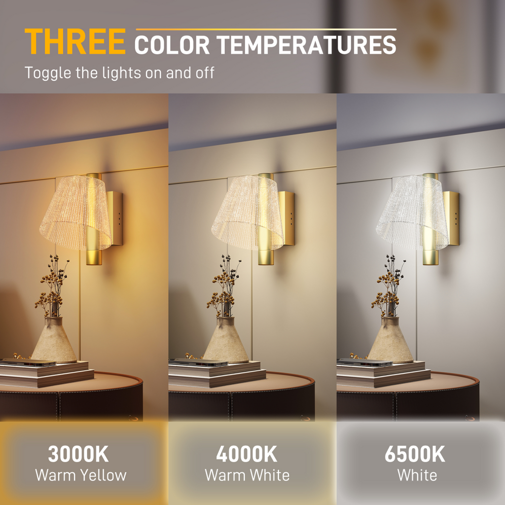 LED Outdoor Wall Lighting Modern Waterproof IP65 Outside Wall Sconce for House