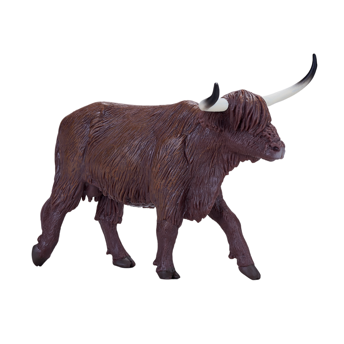 Highland Cow Toy  Realistic Farm Animal Model