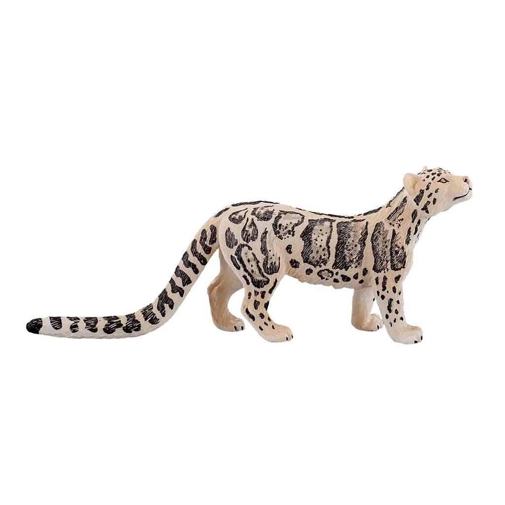 Clouded Leopard Toy  Realistic Big Cat Model