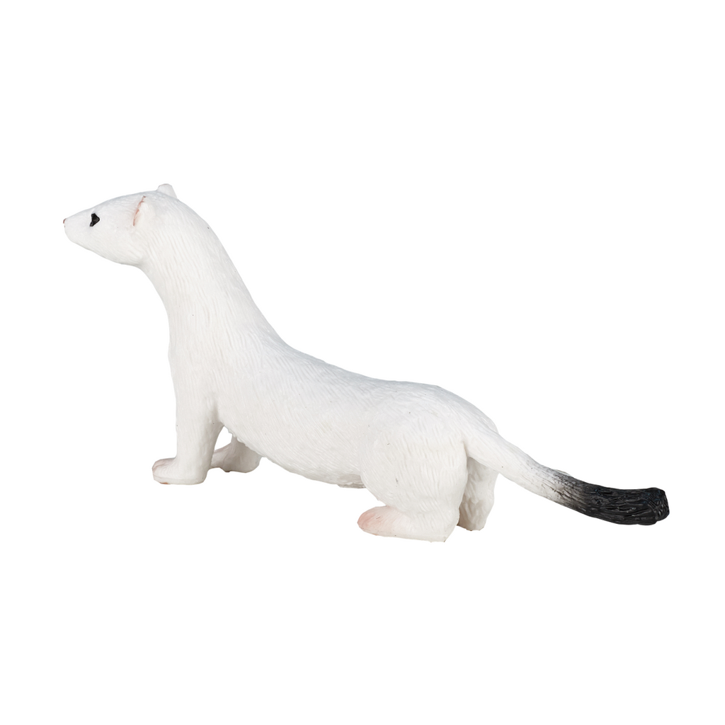 Ermine Toy Figure  Realistic Woodland Animal Model