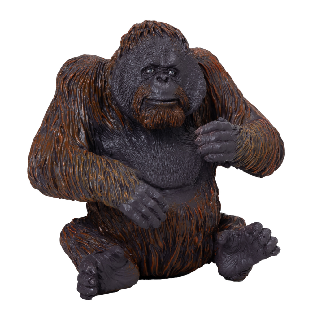 Orangutan Toy  Realistic Rainforest Wildlife Figure