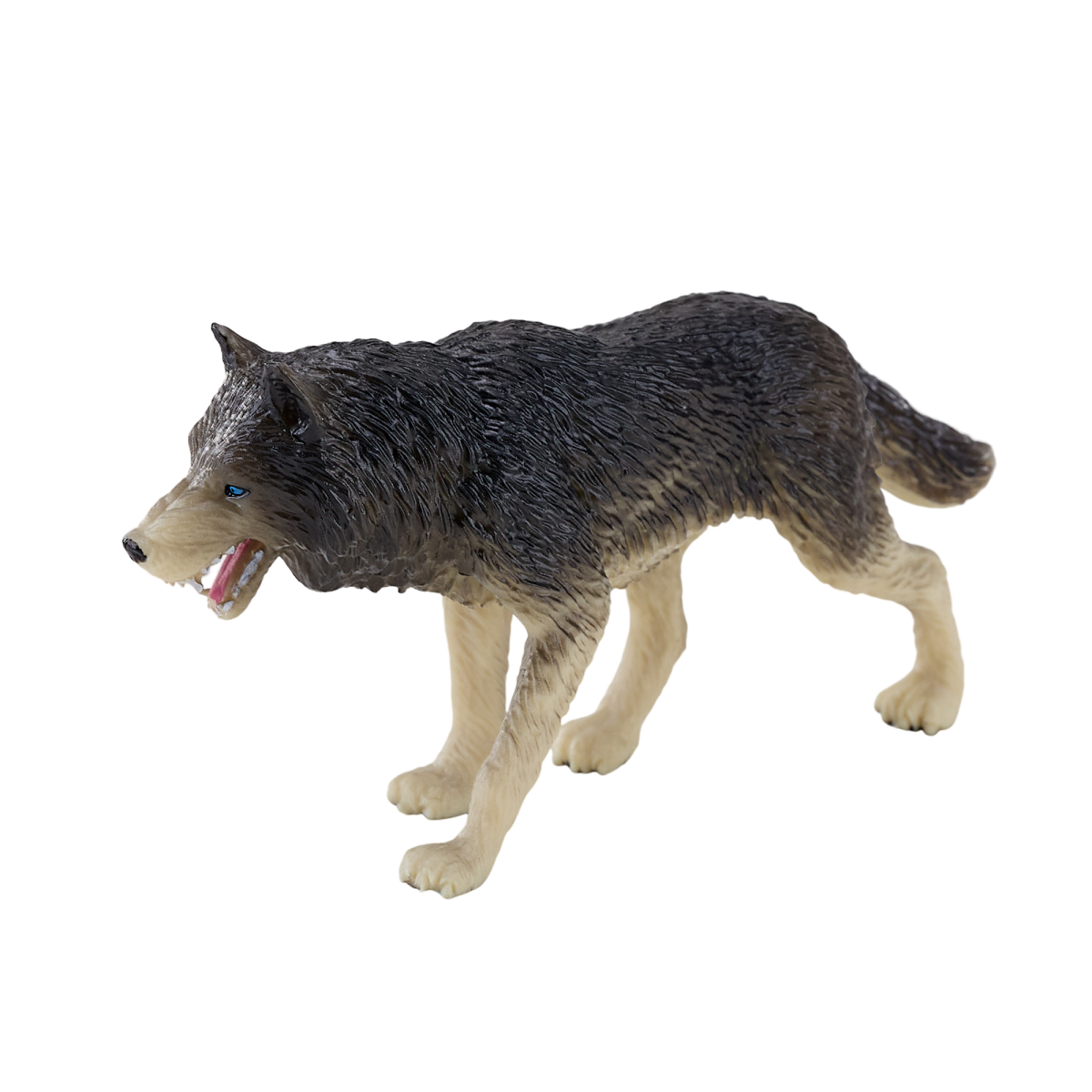 Timber Wolf Toy  Realistic Wildlife Animal Figurine