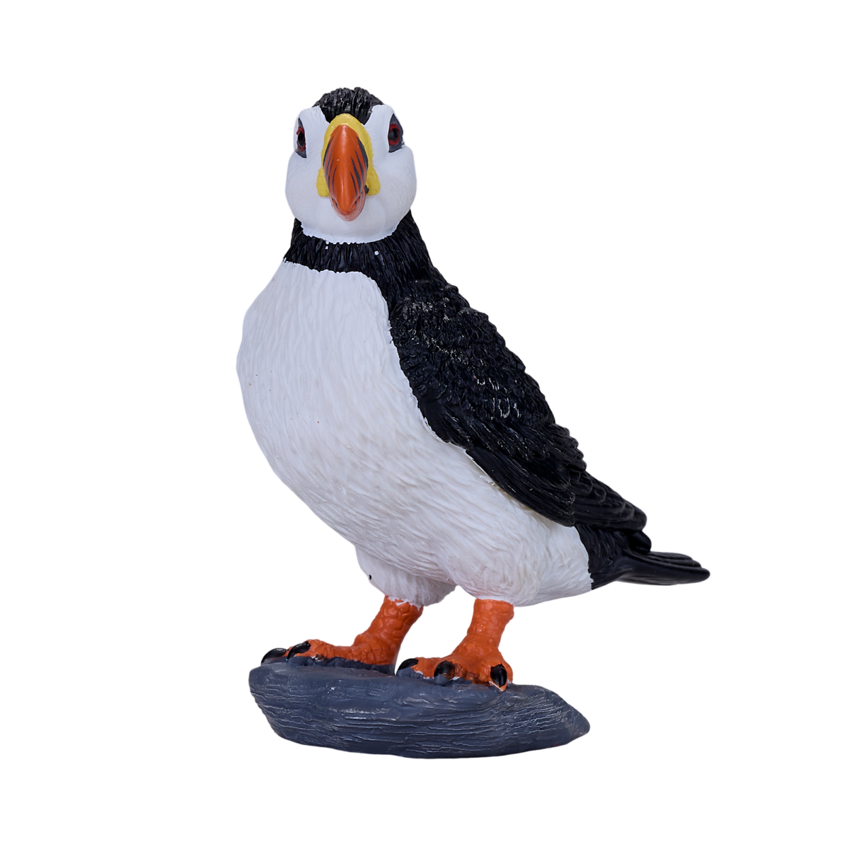 Atlantic Puffin Bird Figurine  Realistic Wildlife Model