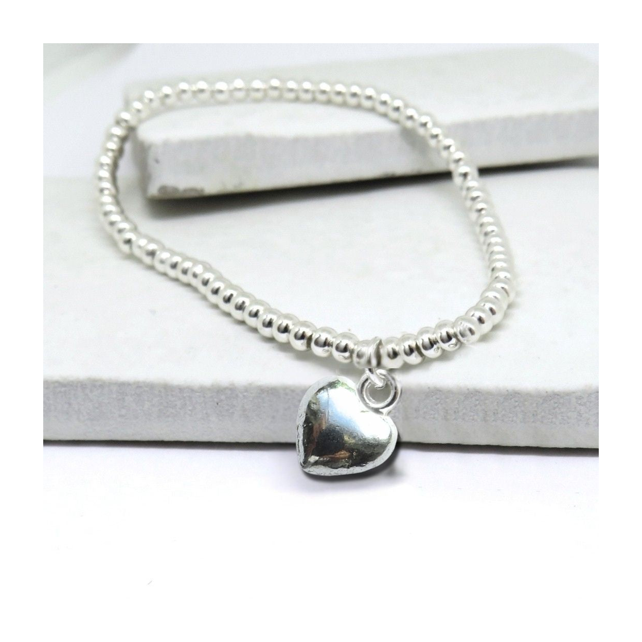 Best Dog Mum Mini Gift Hamper Silver Heart Bracelet