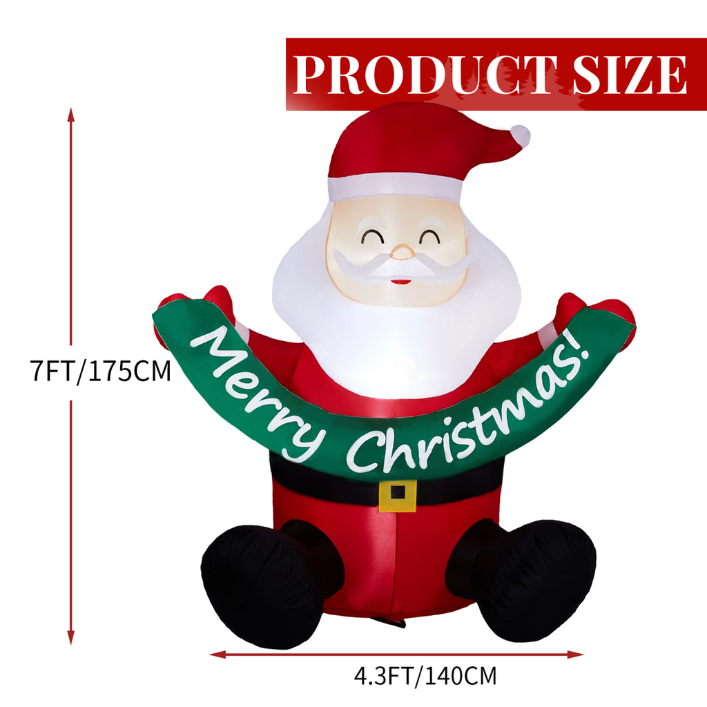 1.75M Lighted Christmas Inflatable Decoration