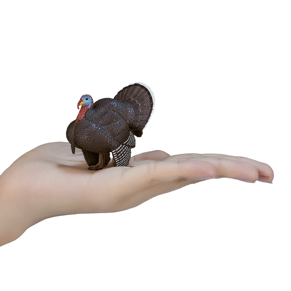 Male Turkey Toy Figure  Farmyard Animal Model
