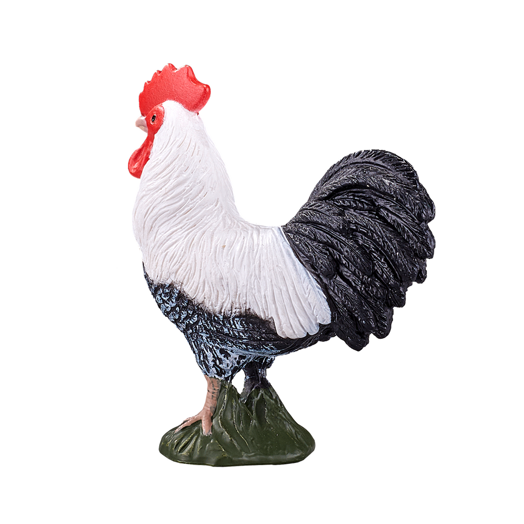 Cockerel Toy  Realistic Farm Animal Figurine