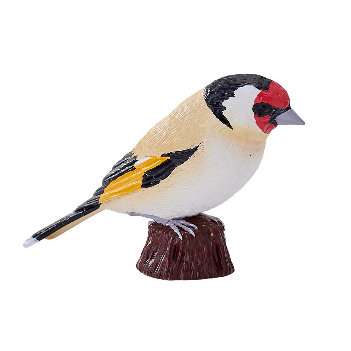 European Goldfinch Bird Toy  Realistic Wildlife Figure