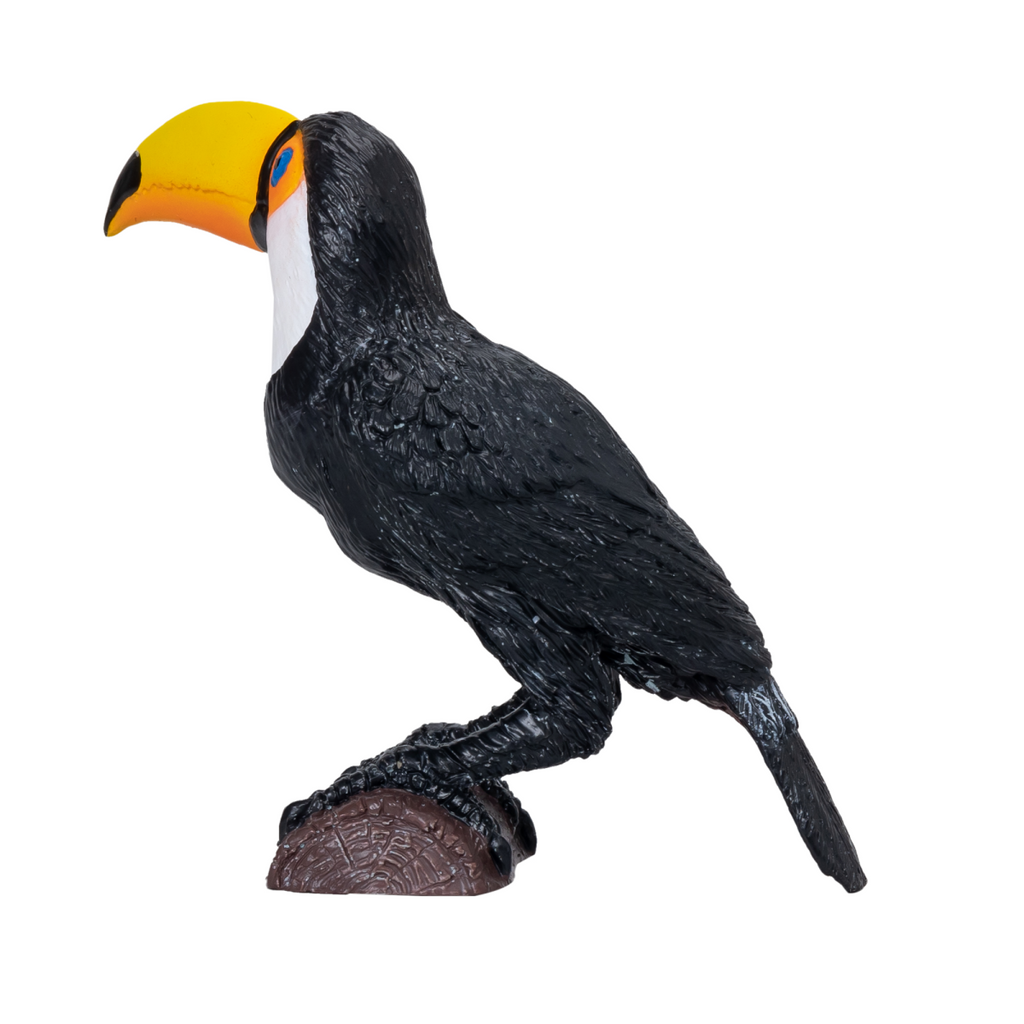 Toucan Bird Toy  Realistic Exotic Wildlife Figurine
