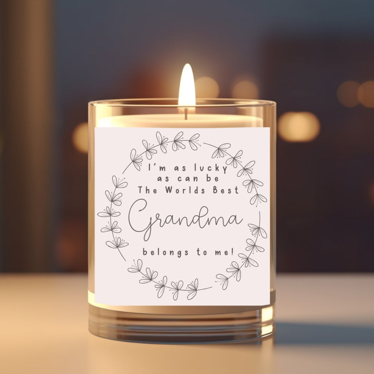 Best Grandma Candle Gift Set