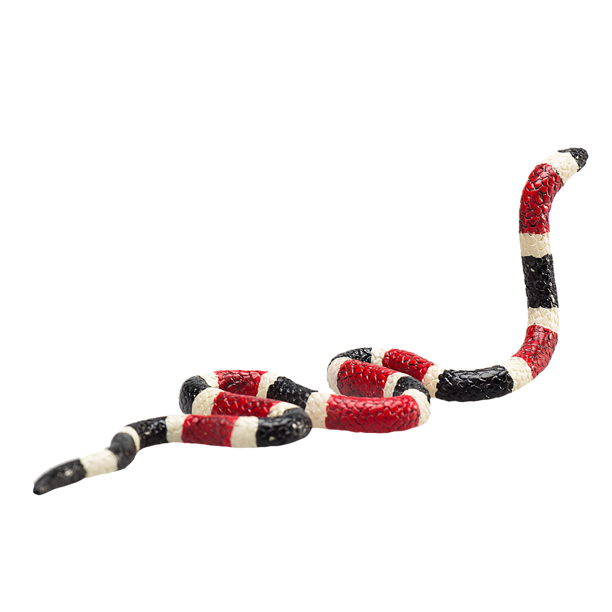 Coral Snake Toy  Realistic Reptile Figurine