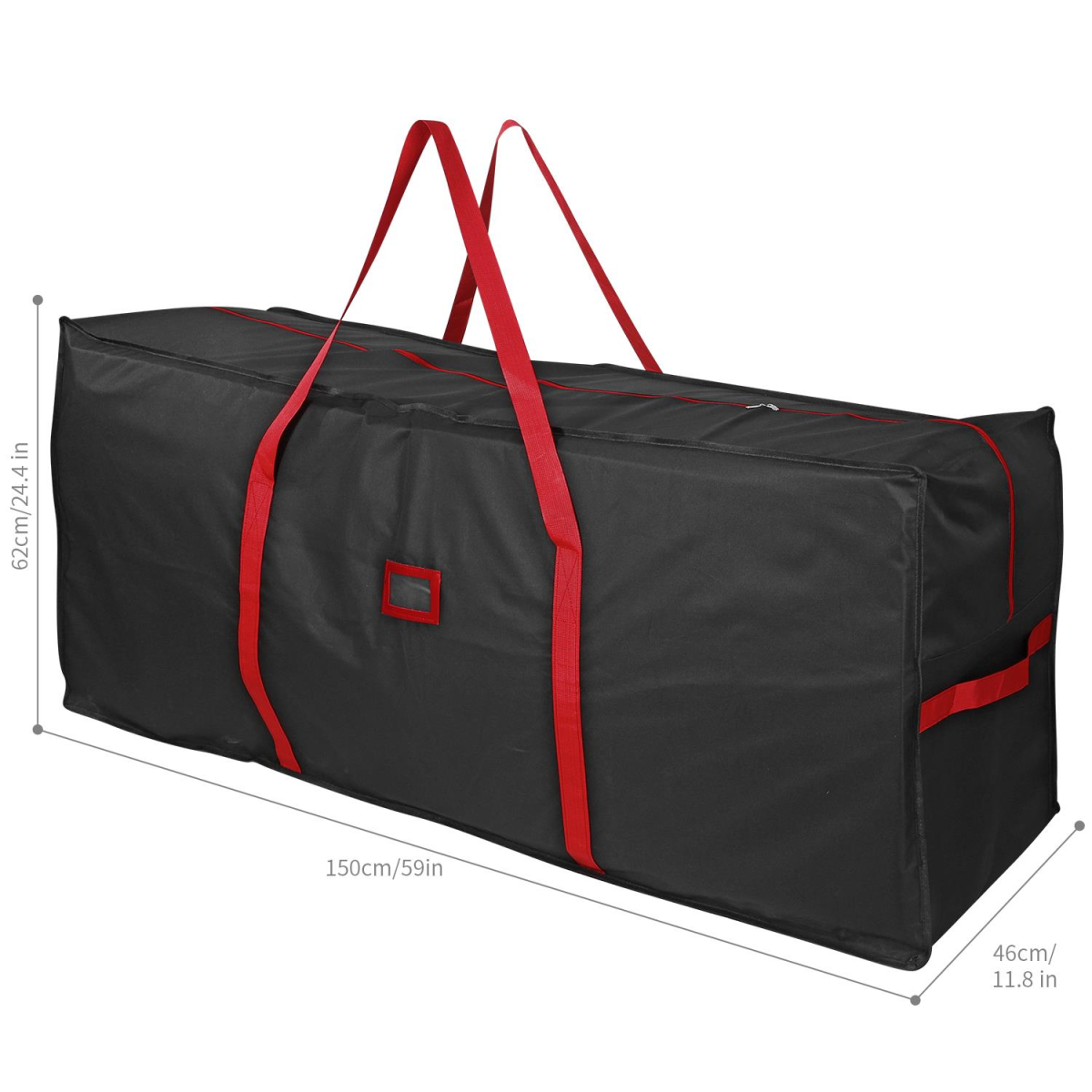 Vinsani Black Deluxe Xmas Tree Storage Bag