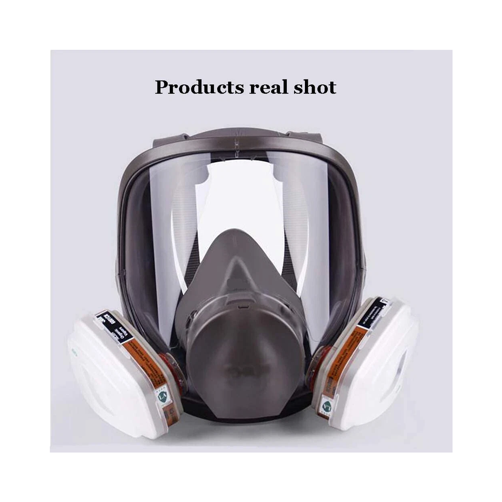 Reusable Full Face Mask Respirator for Woodworking Painting Welding Mask