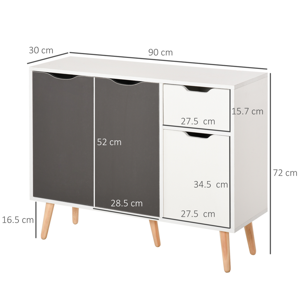 Storage Cabinet Sideboard with Drawer Bedroom, Living Room, Home Office