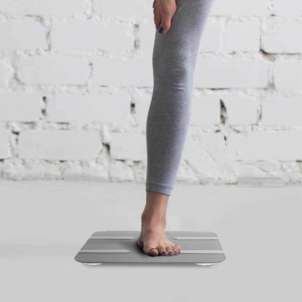 Aquarius 16 in 1 Health Bluetooth Smart Body Analysis Weighing Scale, Silver