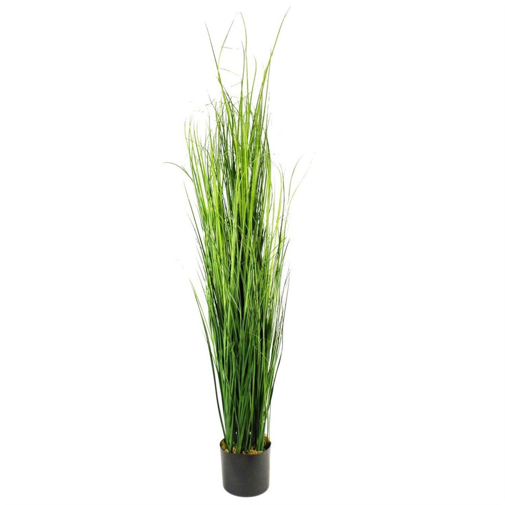 130cm Artificial Extra Large Grass Plant with Copper Metal Plater