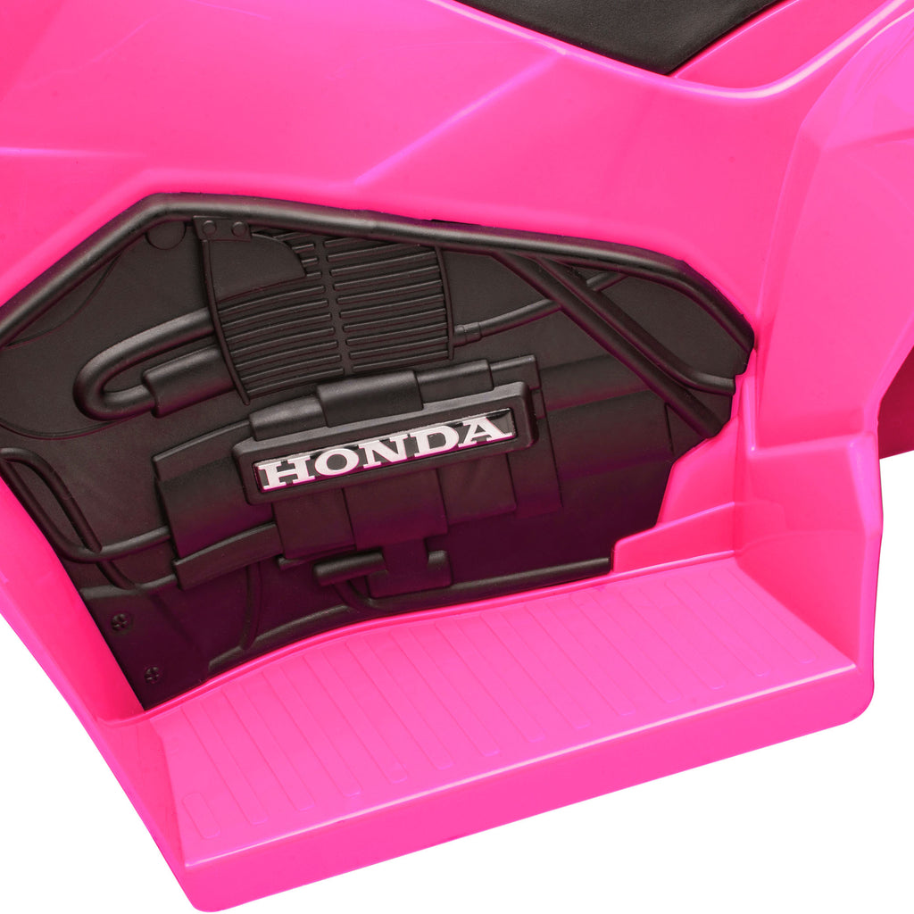 Honda Licensed Kids Electric Quad Bike 6V ATV Ride On 1.5-3 Years Pink