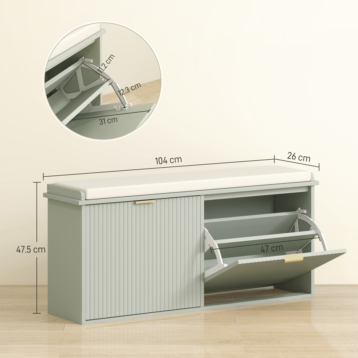 Shoe Storage Cabinet