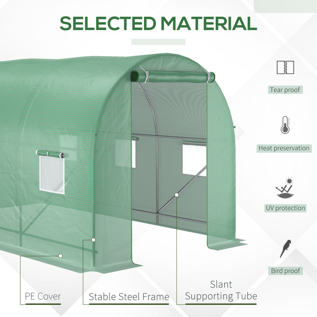 Walk-in Tunnel Greenhouse